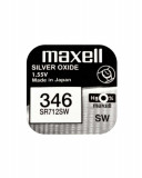 Baterie ceas Maxell SR712SW V346 1.55V, oxid de argint, 10buc/cutie