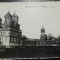 Carte postala, Curtea de Arges, Manastirea si Palatul Regal, perioada interbelica