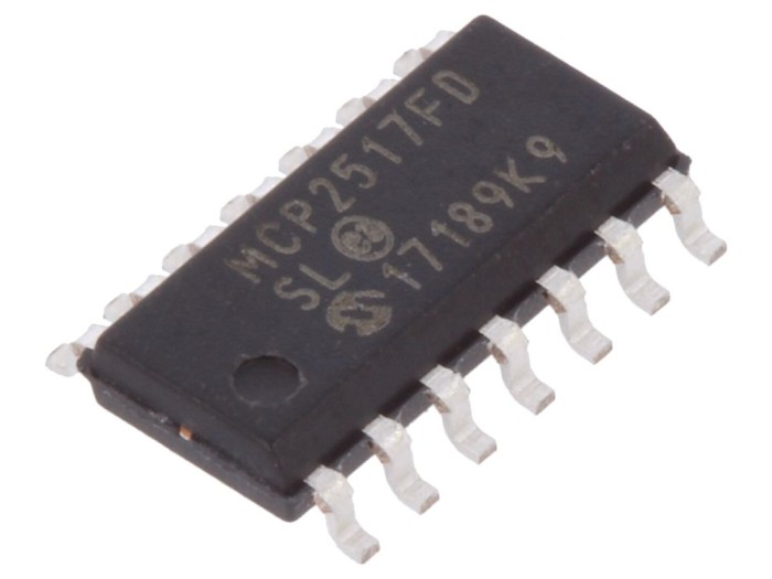 Controler CAN GPIO 8Mbps SO14