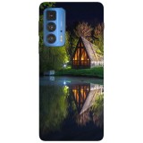Husa compatibila cu Motorola Moto G71 5G model Lake cottage, Silicon, TPU, Viceversa