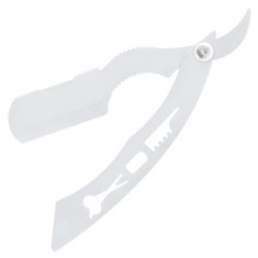 Briceag profesional de frizerie I-58 barber pentru tuns și conturare cu lamă albă
