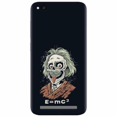 Husa silicon pentru Xiaomi Redmi 5A, Albert Einstein Caricature foto