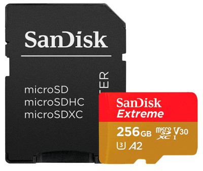 Card de Memorie MicroSDXC SanDisk Extreme PLUS, 256GB, Clasa foto