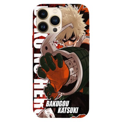 Husa compatibila cu Apple iPhone 12 Mini model Boku no hero Bakugou Katsuki, Silicon, TPU, Viceversa foto