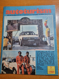 Autoturism iulie 1989-art. raliul dunarii,masinile electrice