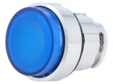 Comutator acționat prin apăsare 22mm albastru ZB4BW163