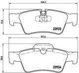 BREMBO P 50 064 PRIME LINE set placute frana,frana disc