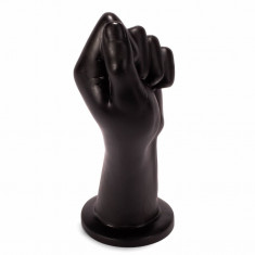 Dildo Realistic Pumn Fisting, Negru, 26 cm