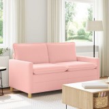 vidaXL Canapea Roz 156 x 81 x 87,5 cm Țesătură 42028851