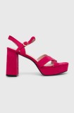 Answear Lab sandale culoarea roz