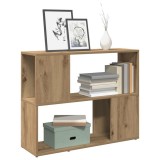 VidaXL Dulap cu cărți/Separator de cameră Stejar Artisan 80x24x63 cm