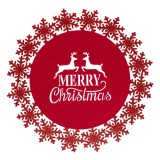 Suport farfurie decorativ Craciun cu mesaj Merry Christmas, CMCLASS