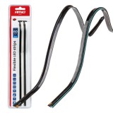 Benzi LED COB pentru laterale auto albastre 2x30cm 12V AMIO-04578