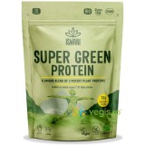 Pulbere Proteica si Detox Super Verde 71.1% Proteina fara Gluten Ecologica/Bio 250g