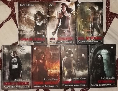 Rachel Caine - Vampirii din Morganville (Editura Leda: 7 volume, editie cartonata) vampiri jurnalele vampirilor serie supernatural horror thriller foto