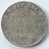 Moneda Prusia 2 1/2 Groshen 1852 A, Berlin, Argint William IV, Germania