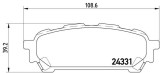 BREMBO P 78 014 PRIME LINE set placute frana,frana disc