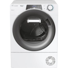 Uscator de rufe Candy Rapido Pro RPE H8A2TRE-S, Pompa de caldura, Wi-Fi, 8 kg, 14 programe, Clasa E, alb