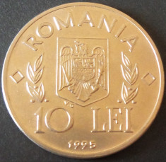 Moneda FAO 10 Lei - ROMANIA, anul 1995 *cod 5092 foto