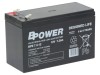 Baterie 12V 7.2Ah AGM BPOWER, fara intretinere, Acumulator plumb-acid UPS