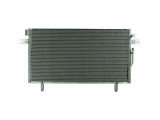 Condensator climatizare Infiniti QX4, 01.1997-2003, motor 3.3 V6, 125 kw benzina, cutie automata, full aluminiu brazat, 735 (695)x390 (365)x16 mm, fa, Rapid