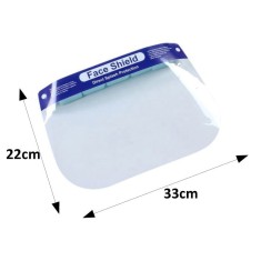 Viziera de protectie cu burete si plastic anti aburire