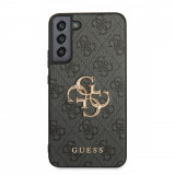Husa de protectie telefon Guess pentru Samsung Galaxy S23+, 4G Metal Logo, Textil, Gri