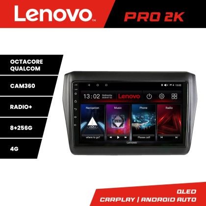 Navigatie Suzuki Swift 2017- Lenovo Kit-2179 8 core QLED 2K 8+256 360 Android Waze USB Navigatie Internet Youtube Radio CarStore Technology