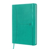 Caiet A5 104 file punctat Signature Oxford turcoaz