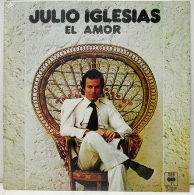 Vinil LP Julio Iglesias &amp;lrm;&amp;ndash; El Amor (EX) foto