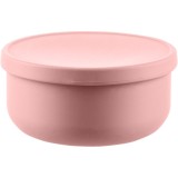 Zopa Silicone Bowl with Lid bol din silicon cu capac Old Pink 1 buc