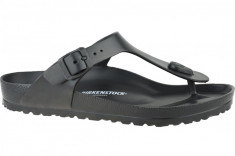 Papuci flip-flop Birkenstock Gizeh W Eva 128201 negru foto