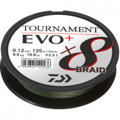 Fir Tournament 8X Braid Evo+ Verde 0.10mm 6.7Kg 135m