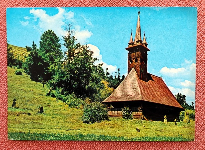 Tara Lapusului - Biserica de lemn din Razoare - Circulata, 1977