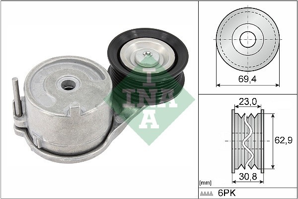 INA 534 0915 10 Intinzator curea, curea distributie