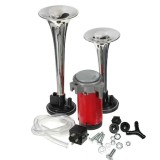 Claxon Auto Flexzon, 2 Tonuri, 12V, Cu Compresor,135 dB