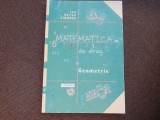 MATEMATICA , DE DRAG , GEOMETRIE de ION ADRIAN CINDREA , 2003