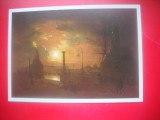 HOPCT 23443 PORTUL PETERSBURG -M N VOROBEV 1787-1855 --MUZEE RUSIA - CP PICTURA --NECIRCULATA