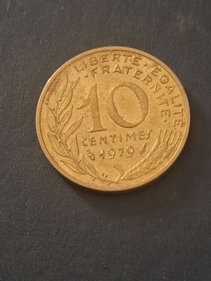 10 centimes 1979 franta foto