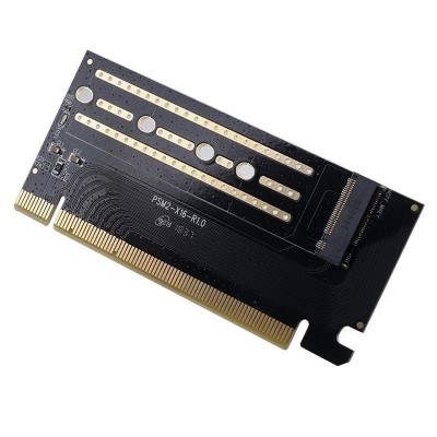 Adaptor PCI-Express - 1x M.2 NVME Orico PSM2-X16 SSD-uri compatibile 2230/2242/2260/2280 PCI-E Channel NVME Protocol M.2 foto