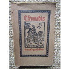 CLEOMADES ADENET LE ROI Published by EMILE-PAUL FRERES, 1925