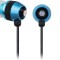 Casti+micr Spacer MHS-EP-002 albastre in ureche
