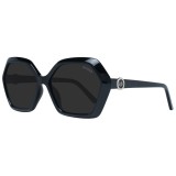 Ochelari de soare Guess GF6144 01B 58, Plastic, Gri