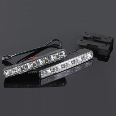 Lumini de zi DRL 5*1W 12/24V cu pornire si oprire automata BTDR-510-A foto