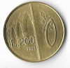 Moneda 200 lire 1993 - San Marino, Europa, Cupru-Nichel