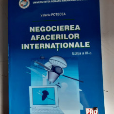 NEGOCIEREA AFACERILOR INTERNATIONALE - Valeriu Potecea, 2005