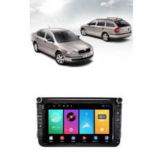 Navigatie Android dedicata Skoda Octavia II 2004 - 2013, 1GB RAM, Radio GPS Dual Zone, Display HD 8 Touchscreen