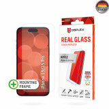 Cumpara ieftin Folie pentru iPhone 15 / 15 Pro, Displex Real Glass 2D, Clear