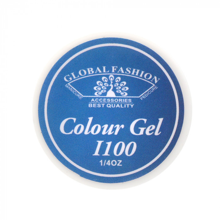Gel color unghii, vopsea de arta, Royal Blue, Global Fashion, I100, 5gr