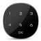 Incuietoare Inteligenta Techstar&reg;, Touch Screen Digital, 30mm, Alarma, Cod, Alimentare CR2023 si MicroUSB